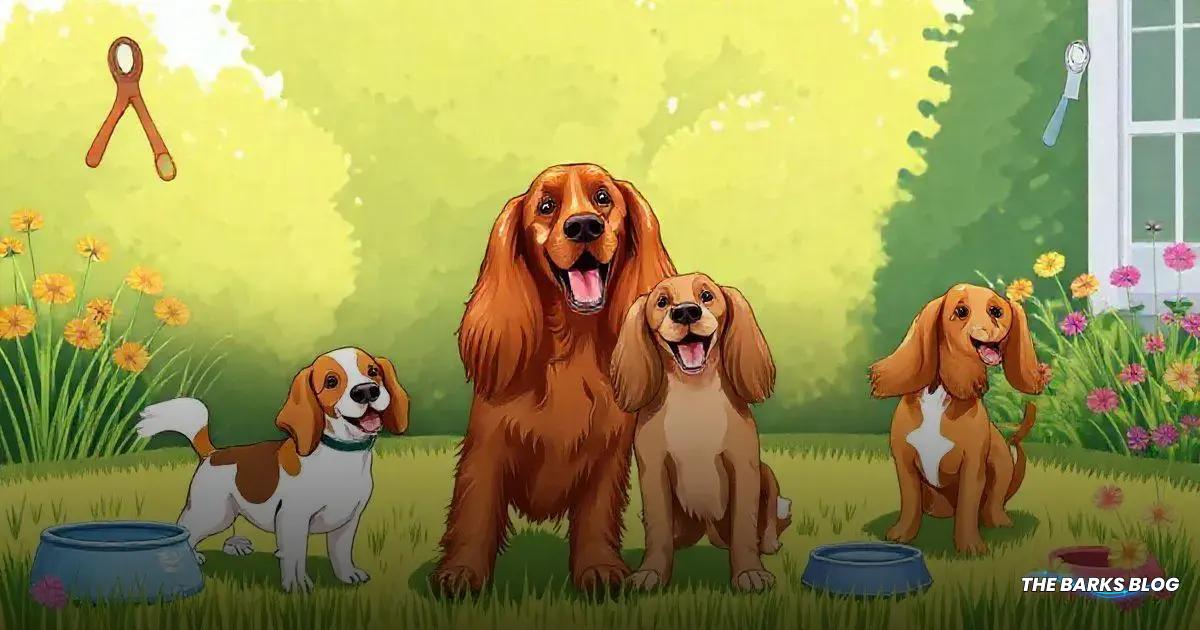 9. Irish Setter: The Striking Family Dog