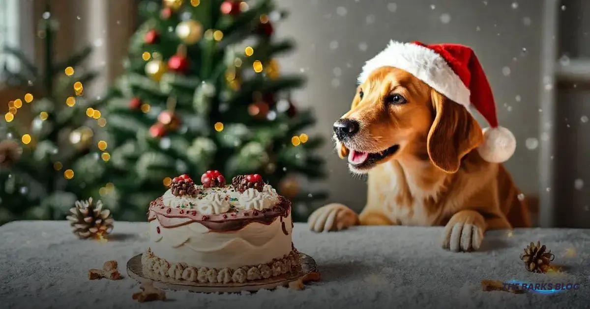 Ingredients for Dog Christmas Cake