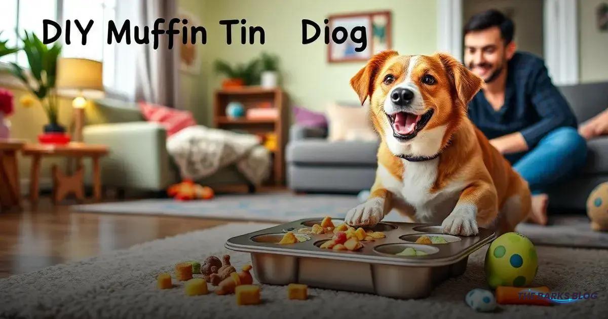 Muffin Tin Dog Puzzle Toy