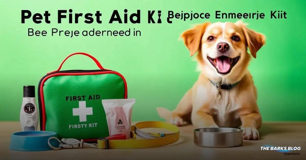 Pet First Aid Kit: Be Prepared for Emergencies