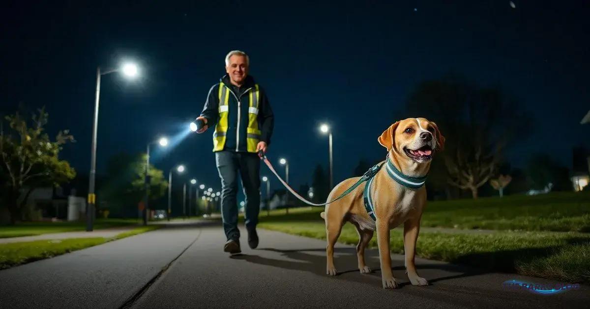 Safety Tips for Walking Your Dog at Night