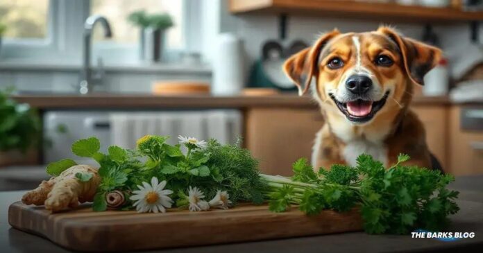 5 Herbs That Can Help Ease Your Dog's Stomach Ache