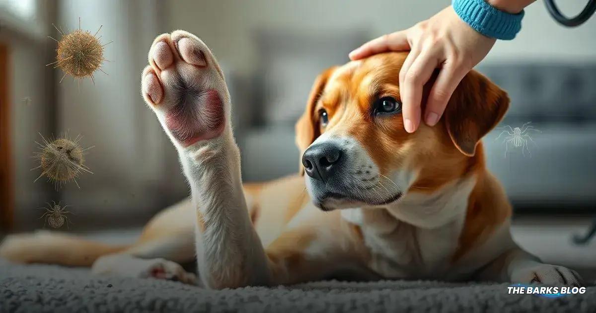 How Allergies Affect Paw Chewing