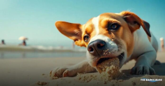 What to Do If Your Dog Eats Sand at the Beach