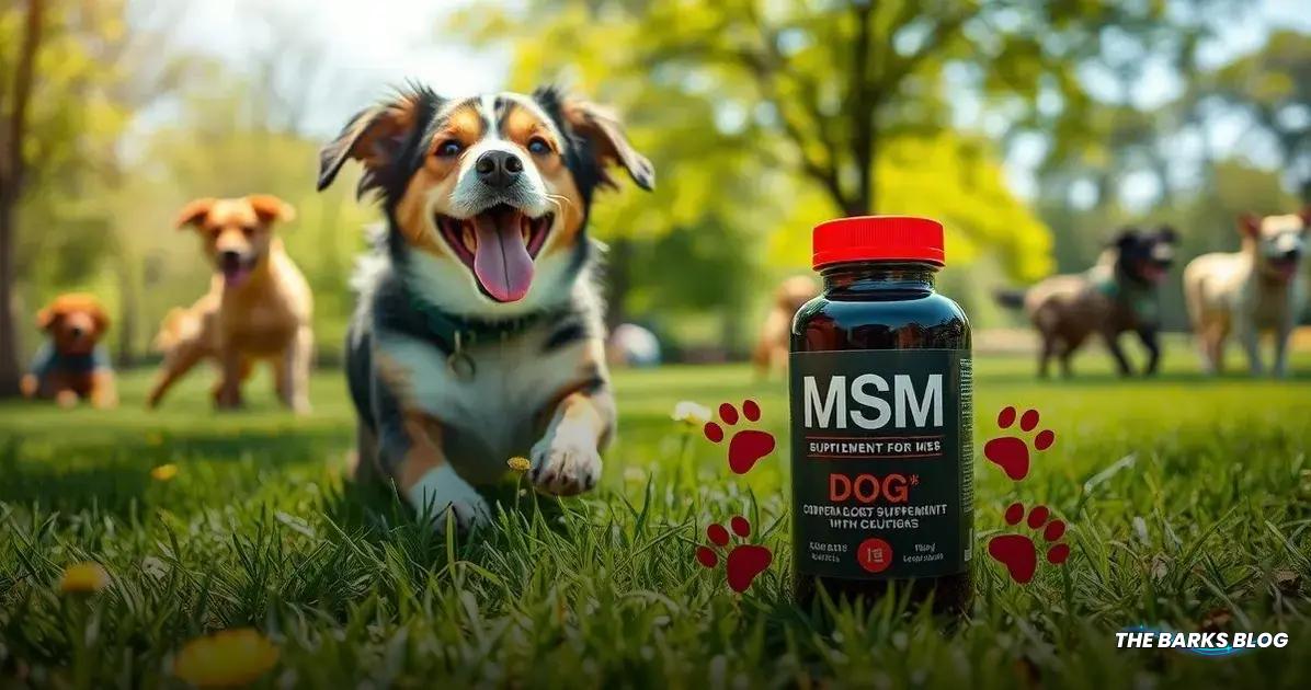 How Can MSM Help Dogs?
